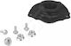 Wheel Bearing Shock Absorber Front Right Nissan Juke 2010 Metallic Rubber