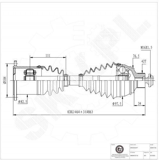 Половин Ос Audi A4 A5 Преден Ляв Десен 8w0407271e