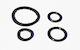 Mercedes Car Gaskets Set for Refrigerator Oil 4 Pieces 6511840480