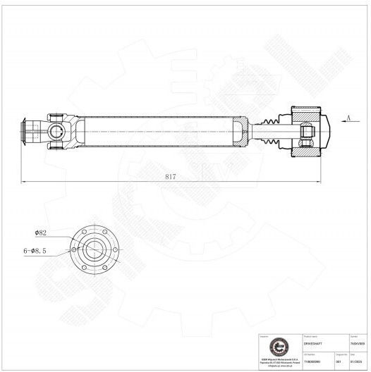 SKV Transmission Shafts for Land Rover Freelander