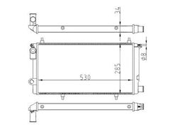 Ψυγείο Citroen C15 1.8d 94 1301.y2 Ψυγείο Citroen C15 1.8d 94 1301.y2