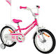 Indiana Roxy 16" Παιδικό Ποδήλατo BMX Ροζ