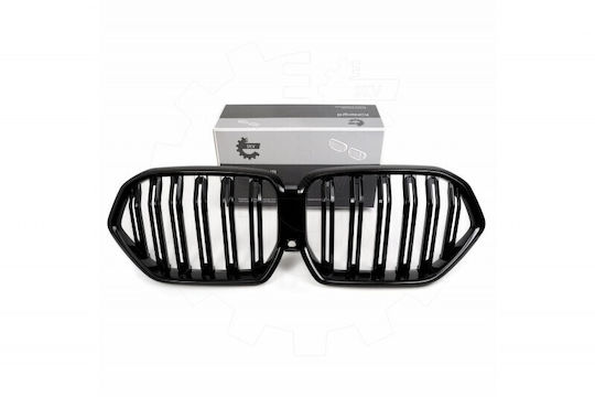 Mască Radiator BMW X6 G06 Set Stânga Sau Dreapta Dublă Bandă Neagră Lucioasă 51138745303