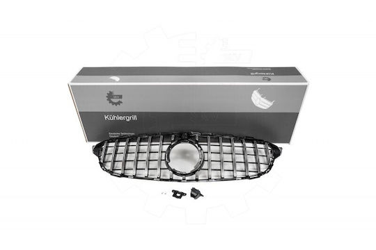 Gtr Radiator Mask Silver Position Camera for Mercedes C-Class W205 Facelift 2019-Present