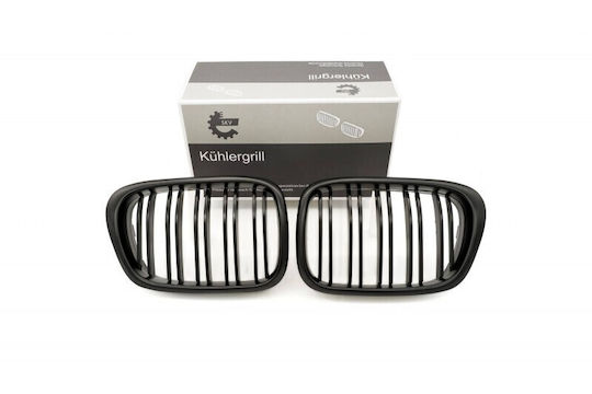 Kappe Für Motorabdeckung Doppelspur Schwarz Matt Für Bmw 5 E39 51132497261