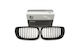 Bmw 3 E46 Facelift 51137030545 Pseudo-Kühlergrill Mit Einem Streifen Mattschwarz