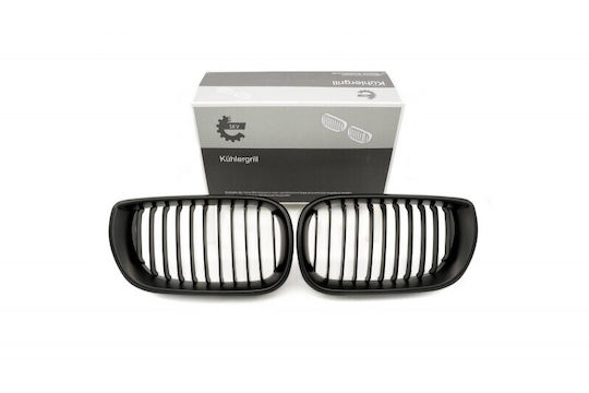 Bmw 3 E46 Facelift 51137030545 Pseudo-Kühlergrill Mit Einem Streifen Mattschwarz