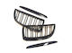 BMW 3 E90 2004.11-2008.08 Set 2 Piese Accesorii Negre Lucioase