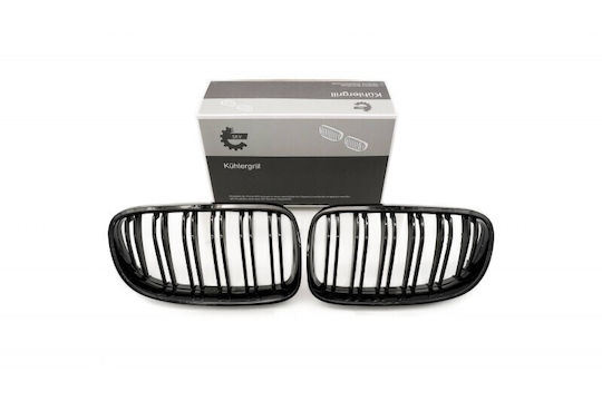 Capotă Motor Dublă Bandă Neagră Lucioasă BMW 3 E92 Facelift Coupe 51137254969