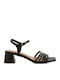 Leather Black Sandals