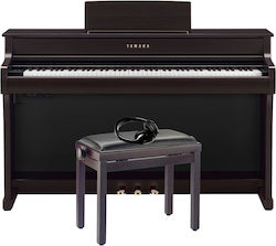 Yamaha Електрическо Изправено Пиано Clavinova с...