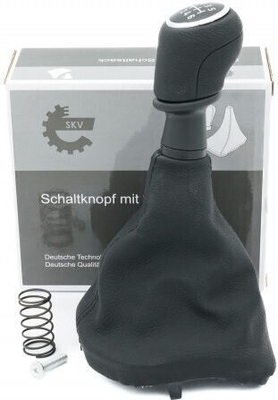 Vw Multivan V Transporter V Schaltknopf mit LED-Licht Schwarz Chrom Leder