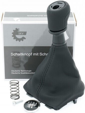 Mânere Schimbător Viteze Cu Capac VW Multivan V Transportator V 7e0711113k 5b Negru Crom Piele 7e0711113k