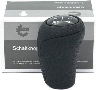 Mazda 3 5 6 CX-7 MX-5 III CC30-46-030C 5B Schwarzes Leder Auto Schaltknopf