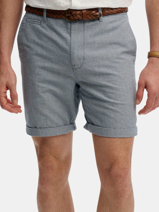 Superdry Ανδρική Βερμούδα Chino Μπλε