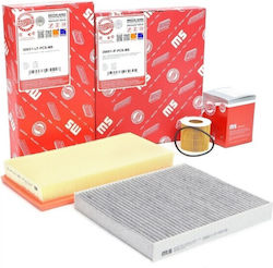 Set of Volkswagen Polo Ibiza Fabia Roomster Cordoba Car Air Filters Set of Volkswagen Polo Ibiza Fabia Roomster Cordoba Car Air Filters