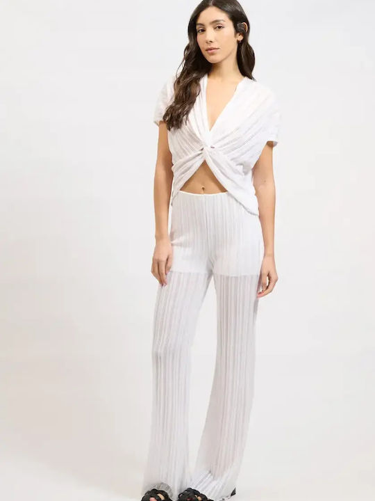 Collectiva Noir Pants Γυναικείο Υφασμάτινο Παντ...