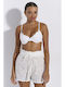 Jeannette Lingerie Καλοκαιρινό Γυναικείο Σετ Πιτζάμας Λευκό