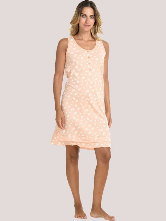 Zen by Daisy Summer Women's Nightgown Orange