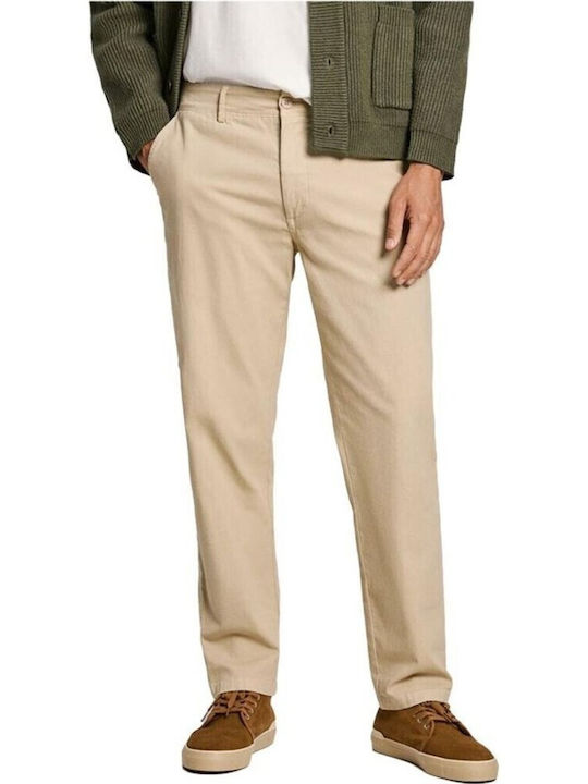 Παντελόνι Chino σε Slim Εφαρμογή Μπεζ