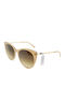 Rebecca Blu Women's Sunglasses with Beige Frame RB8698 RK07