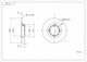 Диск Спирачки Преден Matiz 0.8i 98 96254392