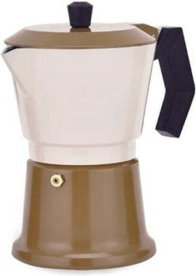 Maestro Aluminum Moka Pot Mr-1657-6-beige Maestro