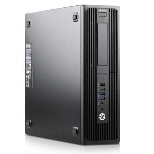 HP Z240 SFF Überarbeitete Grade A Desktop-PCs (Kern i7-6700/8GB/256GB SSD/Windows 11 Pro)