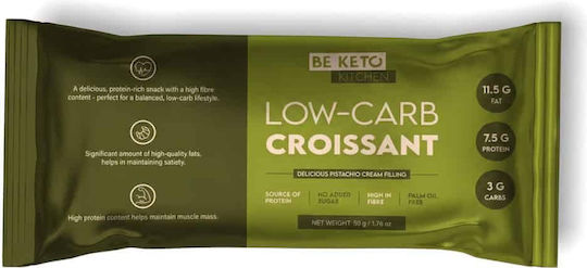 Croissant Keto Cu Conținut Scăzut De Carbohidrați Cu Fistic 50g Keto Croissant Pistachio