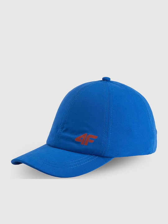 4F Kids' Hat Jockey Fabric Blue