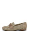 Women's Loafers in Beige Colour