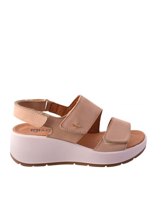 Γυναικεία Σανδάλια Flatforms Μπεζ
