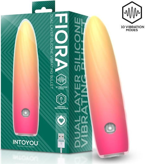 IntoYou Mini Doppelter Vibrator 10.2cm Flesh