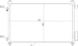 Συμπυκνωτής Κλιματισμού Mazda Cx-9 3.5i 07 Td11-61-480a Συμπυκνωτής Κλιματισμού Mazda Cx-9 3.5i 07 Td11-61-480a