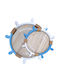 Decorative Tray Wooden Round 43x43cm 2 Pieces