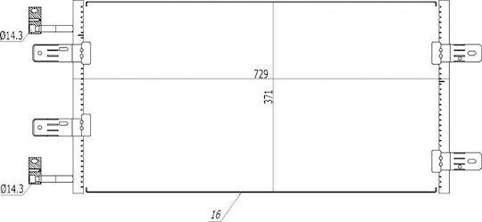 Συμπυκνωτής Κλιματισμού Traffic 2.5dti 03 27650-00qah