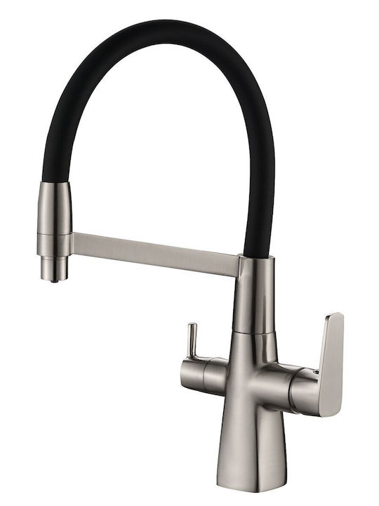 Osmofilter Küchenarmatur Dublin 3 Vis Ro50711 Edelstahl Osmofilter Küchenarmatur Dublin 3 Vis Ro50711 Edelstahl
