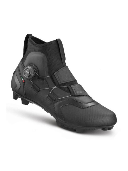 Crono Herren Niedrig Fahrradschuhe Berg Schwarz