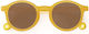 Olivio & Co Round Kids Sunglasses Yellow for 3-5 Years