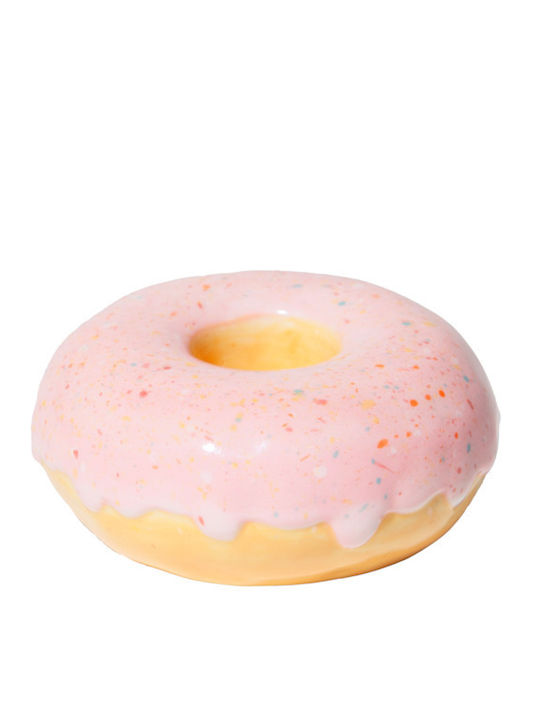 Fast Food Collection Candle Holder Donut Pink