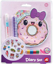 AS Set Jurnal Copii Accesorii Doughnut 3+ Ani