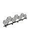 Metal Door Hanger Black 424