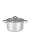 Alpina Deep Stainless Steel Steam Pot 2.4lt / 18cm