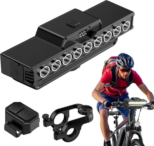 ZW1L8T3QWS Wiederaufladbares Vorderes Fahrradlicht