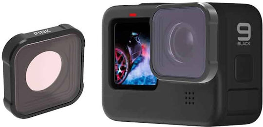 Филтър За Подводно Заснемане Gopro Hero 9 10 11 12 13 Black Оригинална Дръжка Розов