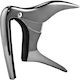 Ortega Ocapocv-bcr Capo Black Chrome Curved Aluminum Silicone