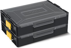 Deli Plastic Hand Tool Box 34x26x7cm DL1201
