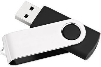 Usb 3.0 Flash Drive 16gb No Logo White Swivel