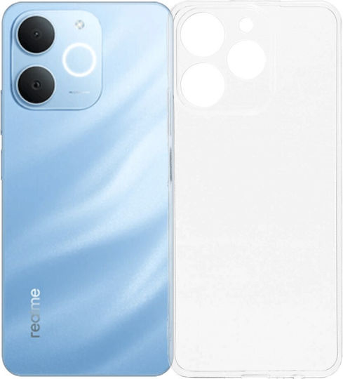 Umschlag Rückseite Silikon Transparent (Realme Note 70T)