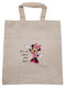 Jeenie Χειροποίητη Τσάντα Υφασμάτινη Στάμπα Minnie Tsa052